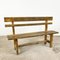 Small Vintage Industrial Wooden Farmhouse Bench 1