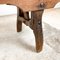 English Antique Wooden Bench with Tiltable Back 17