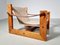 Pine Sling Armchairs, The Netherlands, 1970s, Set of 2, Image 11