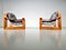 Fauteuils Sling en Pin, Pays-Bas, 1970s, Set de 2 5