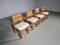 Brutalist Oak Dining Chairs, The Netherlands, 1970s, Set of 4 4