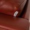 Orange Leather Carrée 2-Seater Sofa & Lounge Chair from Brühl, Set of 2, Image 7