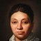 Ritratto femminile, XIX secolo, olio su tela, in cornice, Immagine 3