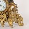 Golden Bronze and Marble Table Clock 8