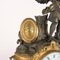 Golden Bronze and Marble Table Clock 6