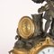 Golden Bronze and Marble Table Clock, Image 6