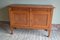 Antique Art Deco Oak Girl Cabinet 1