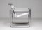 White Leather Wassily Armchair by Marcel Breuer for Gavina, 1960s 9