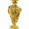Kleine Louis XV Kerzenhalter aus vergoldeter Bronze, 18. Jh., 2er Set 11