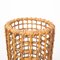 Italian Basket in Braided Bamboo, 1970s, Image 4