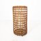 Italian Basket in Braided Bamboo, 1970s 1