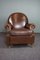 Vintage Sheep Leather Armchair, Image 1