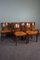 Sheep Leather Dining Room Chairs, Set of 6, Image 4