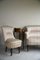 French Upholstered Living Room Set, Set of 3, Image 4