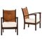 Easy Chairs, Sweden, 1940s, Set of 2, Image 1