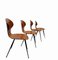 Teak Dining Chairs Carlo Ratti, Italy, 1950s, Set of 4 2