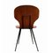 Teak Dining Chairs Carlo Ratti, Italy, 1950s, Set of 4, Image 6