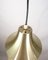 Lámpara colgante danesa de aluminio, años 70, Imagen 9