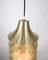 Lámpara colgante danesa de aluminio, años 70, Imagen 8