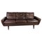 Brown Leather Model 64 Sofa by Georg Thams for Polstermøbelfabrik, 1960, Image 1