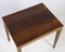 Rosewood Nesting Tables attributed to Severin Hansen for Haslev Møbelfabrik, 1960, Set of 3, Image 3
