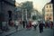 Peter Cornelius, Paris in Color: Street Scene in Montmartre, 1956-1961 / 2023, Large Archival Pigment Print 1