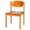 Stackable Beech and Plywood Chairs by Roland Rainer, 1970s, Set of 6, Image 2