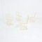 Acrylic Glass Zig Zag Chairs, 1960s, Set of 4 2