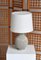 Lámpara de mesa Art Déco atribuida a Christian Schollert, Dinamarca, años 30, Imagen 6