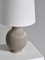 Lámpara de mesa Art Déco atribuida a Christian Schollert, Dinamarca, años 30, Imagen 8