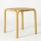 Mid-Century Y 61 Stool by Alvar Aalto from Artek, 1950s, Image 1