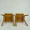 Mid-Century Austrian Beech Stacking Stools attributed to Roland Rainer, 1950s, Set of 2 11