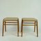 Mid-Century Austrian Beech Stacking Stools attributed to Roland Rainer, 1950s, Set of 2 2