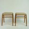 Mid-Century Austrian Beech Stacking Stools attributed to Roland Rainer, 1950s, Set of 2, Image 2