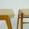 Mid-Century Austrian Beech Stacking Stools attributed to Roland Rainer, 1950s, Set of 2 5