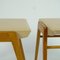 Mid-Century Austrian Beech Stacking Stools attributed to Roland Rainer, 1950s, Set of 2, Image 5