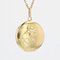 18 Karat 20th Century French Yellow Gold Marigold Medallion, 1890s 5