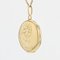 18 Karat 20th Century French Yellow Gold Marigold Medallion, 1890s 6