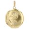 18 Karat 20th Century French Yellow Gold Marigold Medallion, 1890s, Image 1