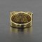 18 Karat French Yellow Tank Sapphire Diamond and Gold Ring, 1960s 10
