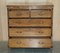 Large Sheraton Revival Chippendale Hardwood Chest of Drawers, 1860s 19