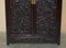 Chinesischer Zitan Sijiangui Schrank mit geschnitzten Drachen, 1900er 4