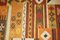 Tappeto grande Kilim intrecciato a mano con motivo floreale, anni '40, Immagine 12