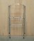Metal & Lucite Folding Desk Chair with Swing Back 17