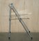 Metal & Lucite Folding Desk Chair with Swing Back, Image 14