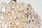 Brass and Crystal Glass Chandelier attributed to Kinkeldey, Germany, 1970s, Image 4