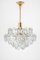 Brass and Crystal Glass Chandelier attributed to Kinkeldey, Germany, 1970s, Image 9