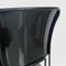 Modern Italian Black Metal Ibisco Chair by Raimondi for Molteni & Consonni, 1980s, Image 11