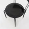 Modern Italian Black Metal Ibisco Chair by Raimondi for Molteni & Consonni, 1980s 9