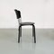 Moderner italienischer Ibisco Stuhl aus schwarzem Metall von Raimondi für Molteni & Consonni, 1980er 4